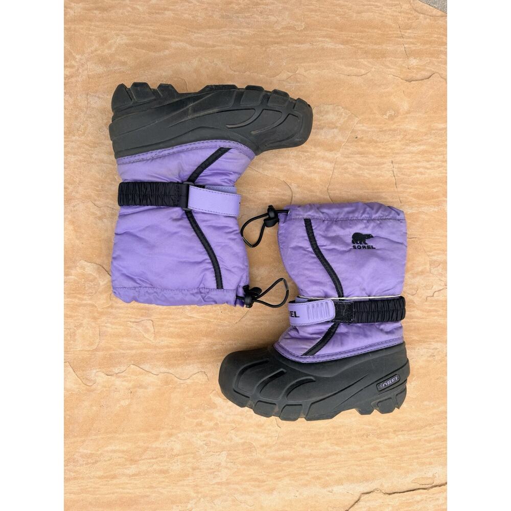 Sorel Flurry youth snow boots- girls big girl / youth size 1